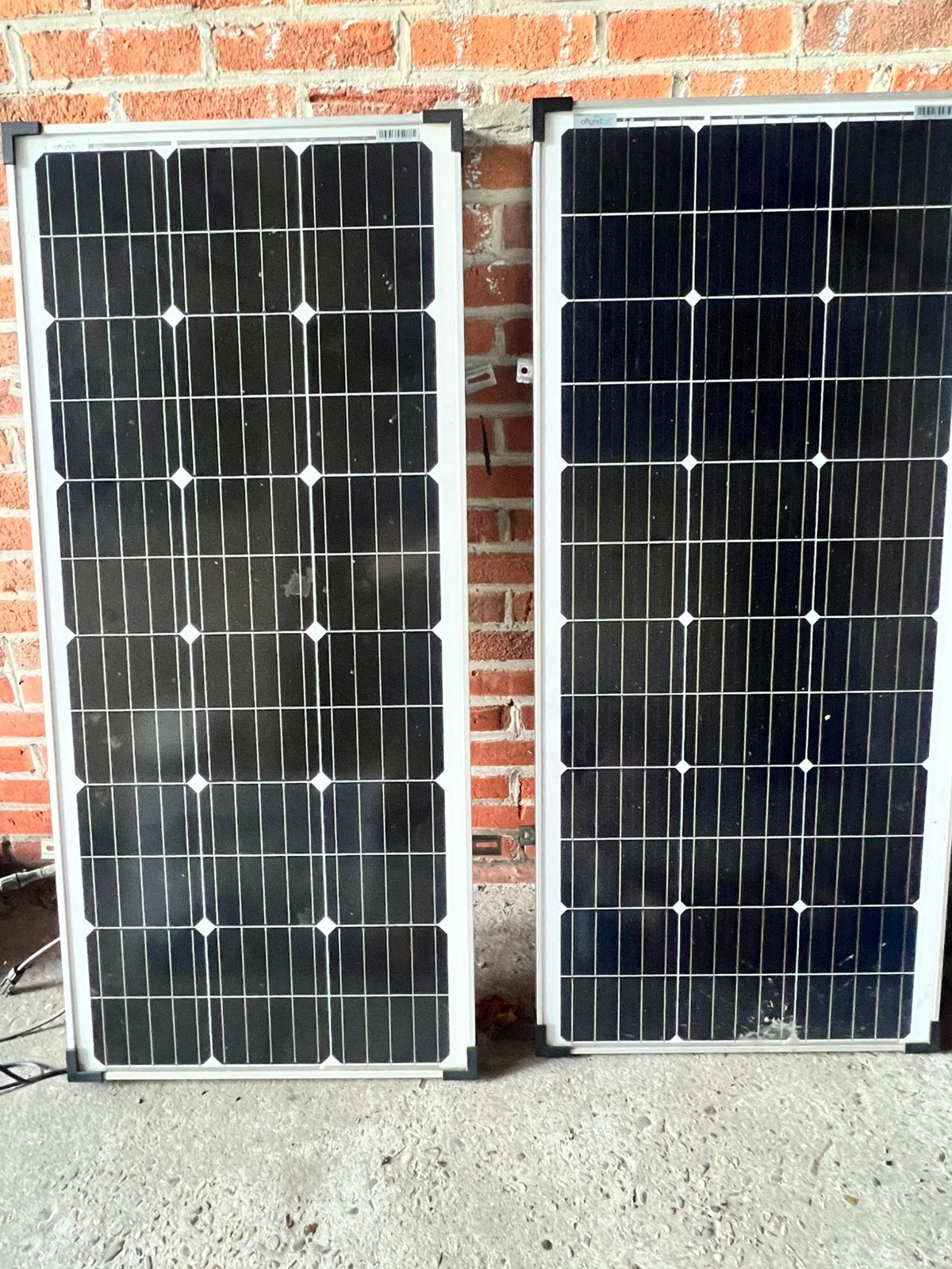 Off-grid zonnepanelen en Steca 30a laadregelaar, Gebruikt