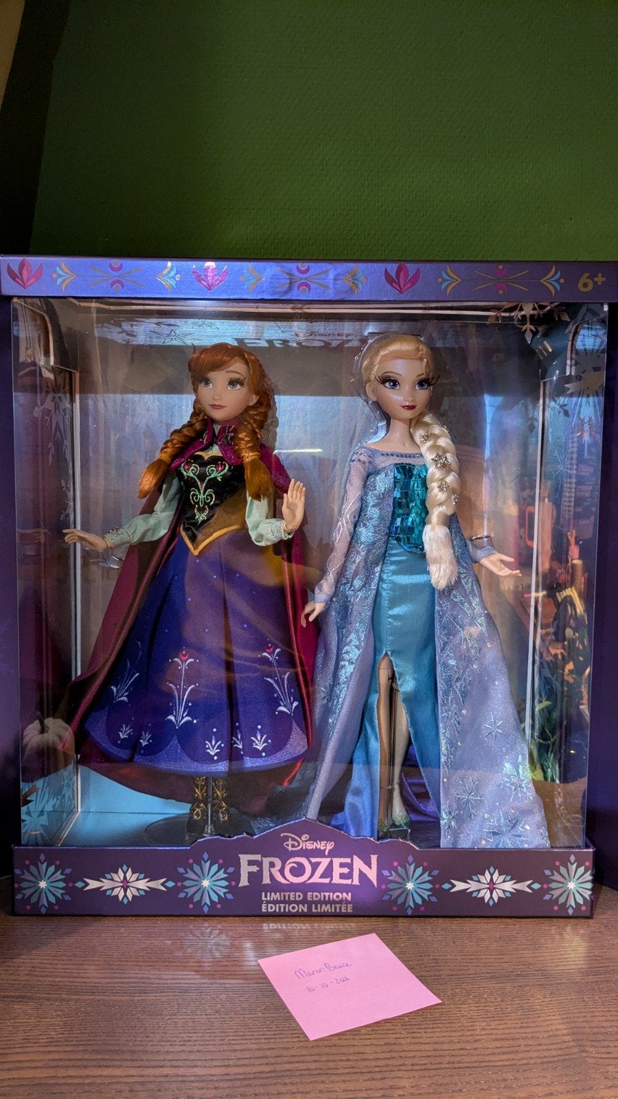 Disney Frozen Limited Edition Frozen dolls platinum set, Verzamelen, Ophalen of Verzenden, Nieuw, Pop