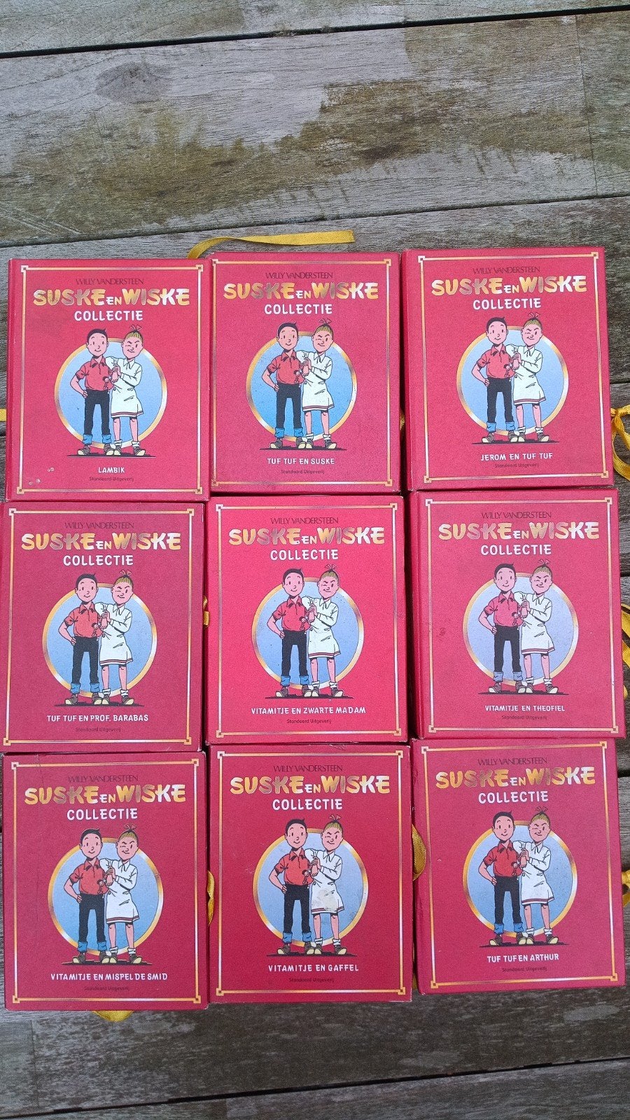 Suske & Wiske schaakstukken (2004), Boeken, Complete serie of reeks, Ophalen of Verzenden