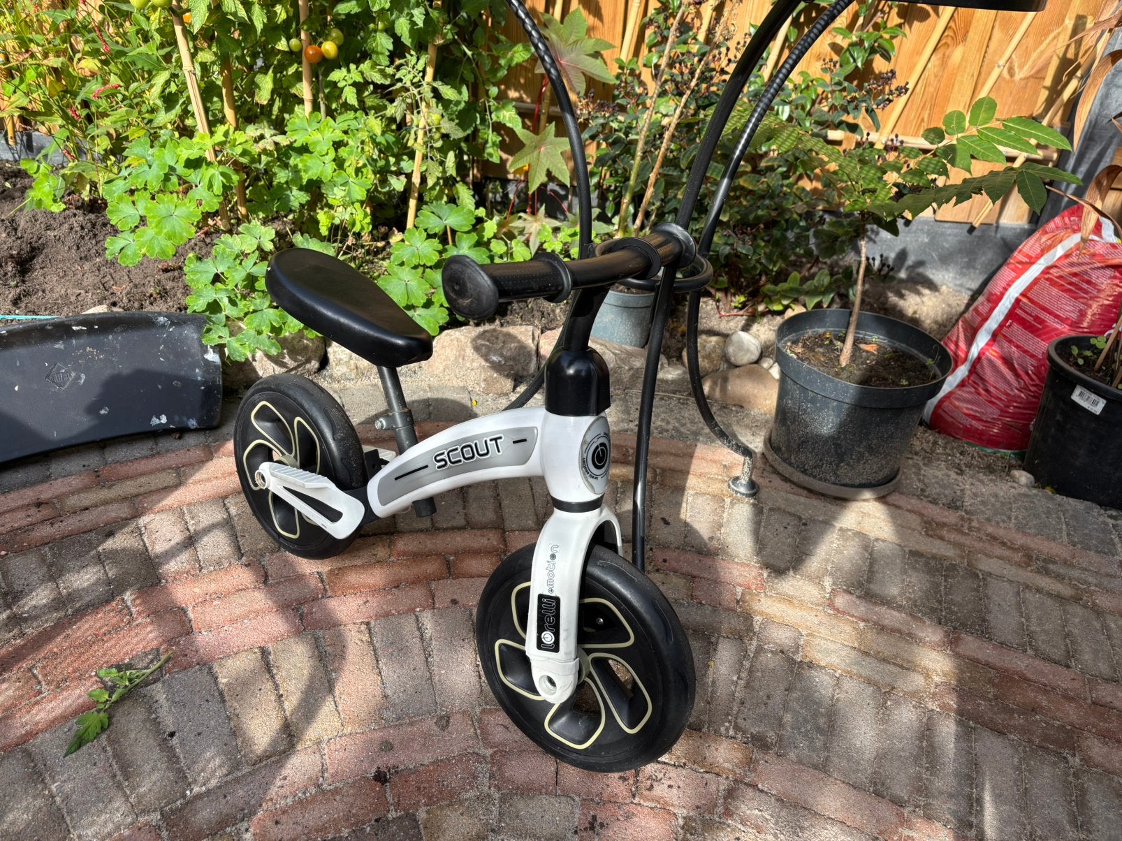Scout loopfietsje., Fietsen en Brommers, Ophalen, Gebruikt, Minder dan 16 inch