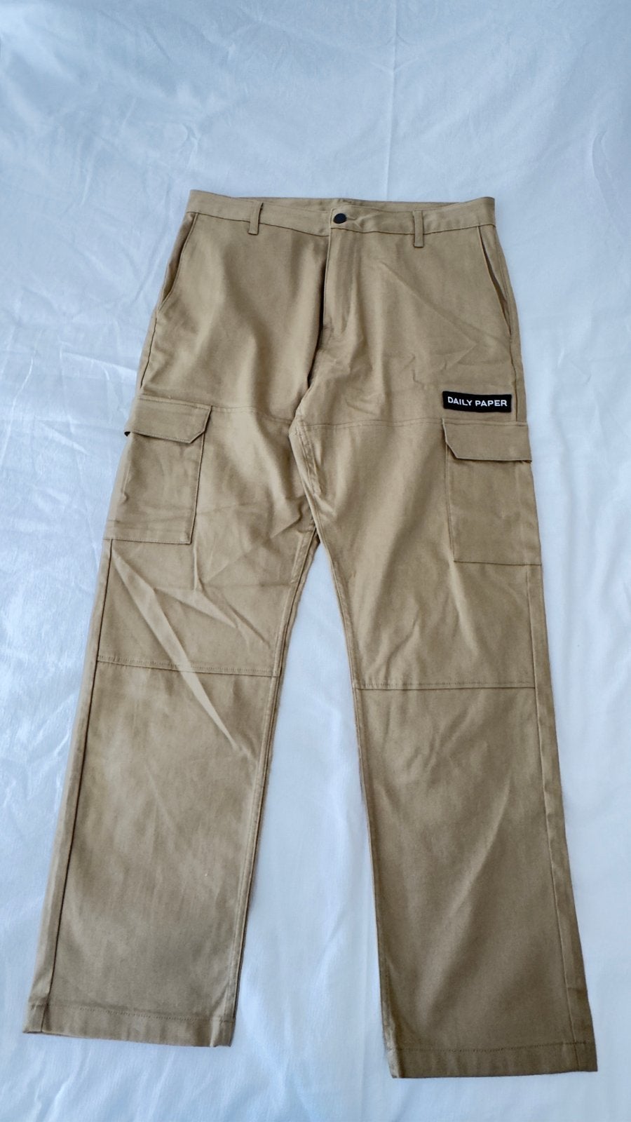 Daily Paper Cargo Broek - Nieuw met kaartjes, Kleding | Heren, Ophalen of Verzenden, Nieuw, Maat 56/58 (XL), Beige