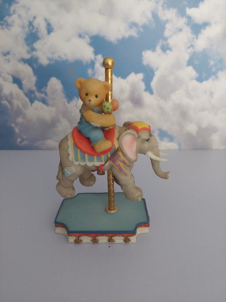 Ivan (Cherished Teddies), Verzamelen, Beren en Cherished Teddies, Ophalen of Verzenden, Zo goed als nieuw, Beeldje, Cherished Teddies