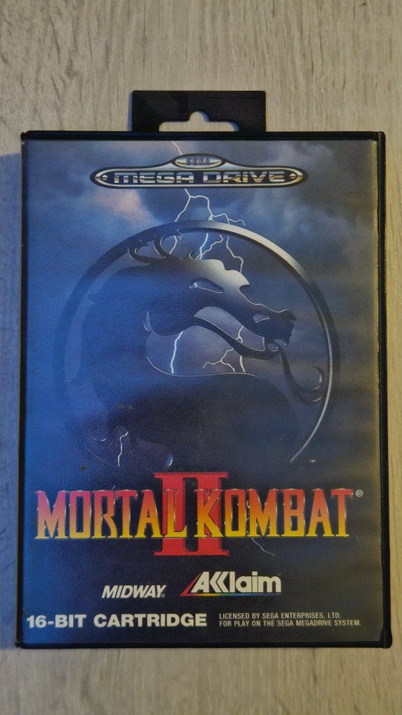 Mortal Kombat II, Spelcomputers en Games, Online, Vanaf 18 jaar, Vechten, 2 spelers