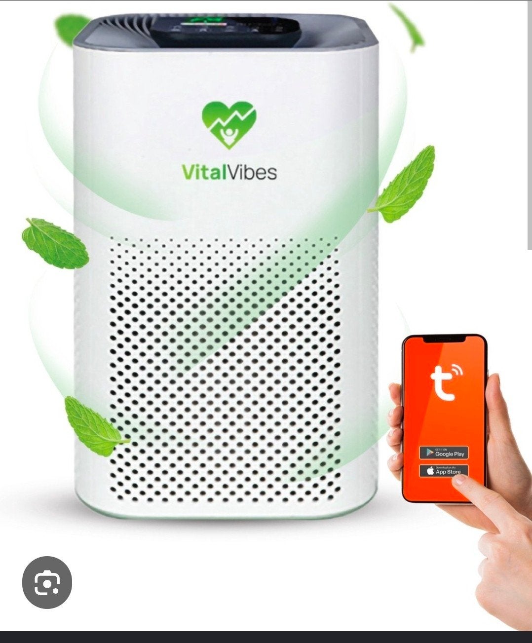 VitalVibes Luchtreiniger - Adem gemakkelijker!, Ophalen of Verzenden, Zo goed als nieuw, Luchtreiniger