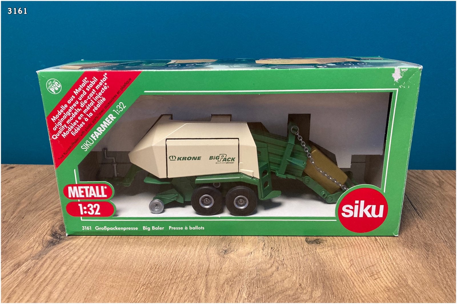 Siku 3161 - Krone Big Pack balenpers 1:32, Ophalen, Gebruikt, Tractor of Landbouw, SIKU