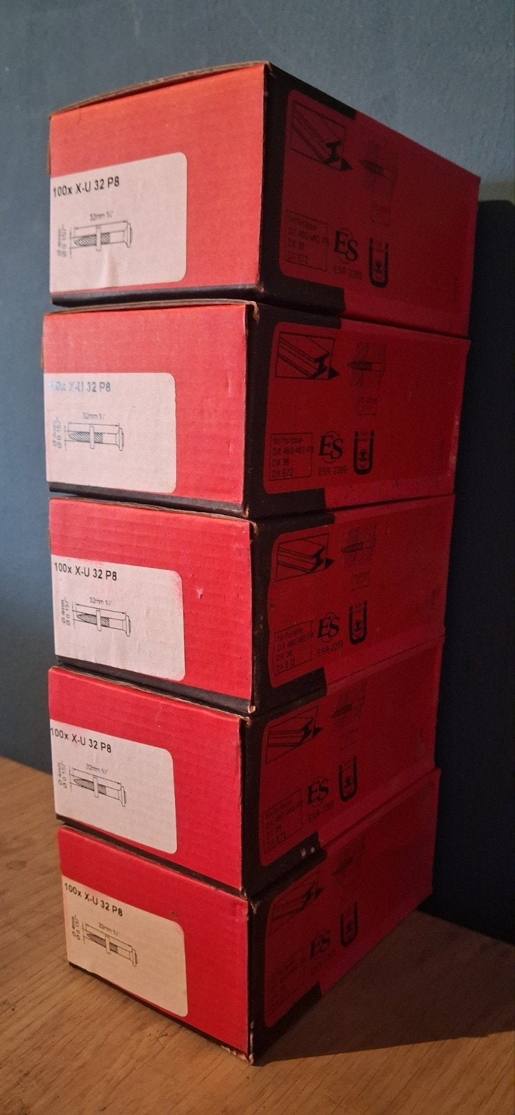 hilti X-U 32 P8 schietnagels, Ophalen, Nieuw, Minder dan 50 mm, Overige typen