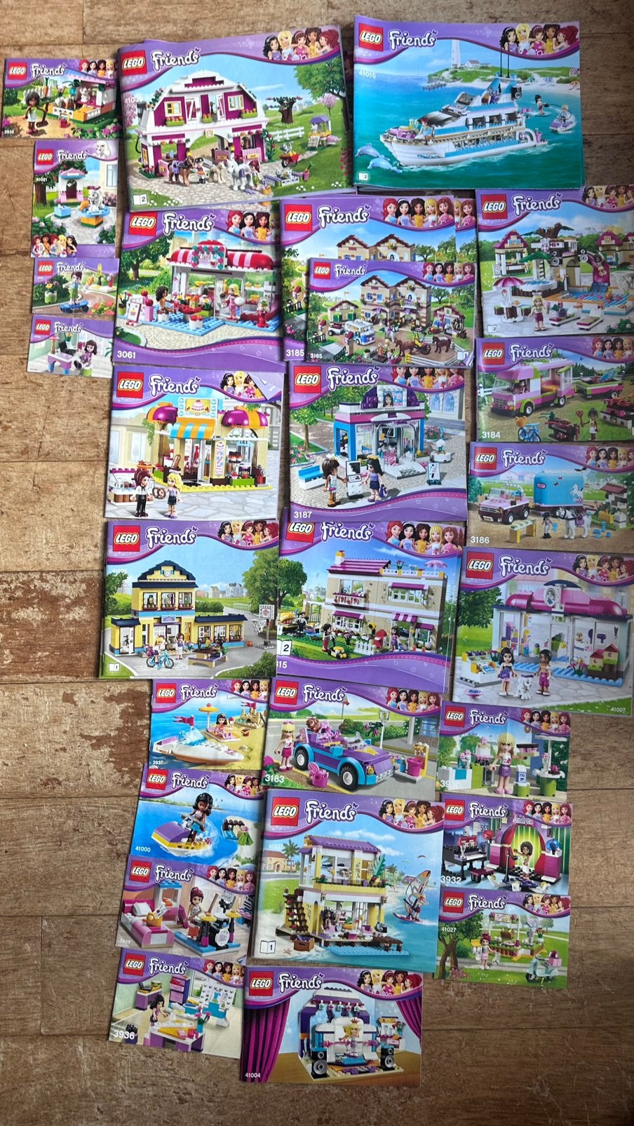 26(!!) Lego friends sets Delft - (bijna) complete sets, Ophalen of Verzenden, Zo goed als nieuw