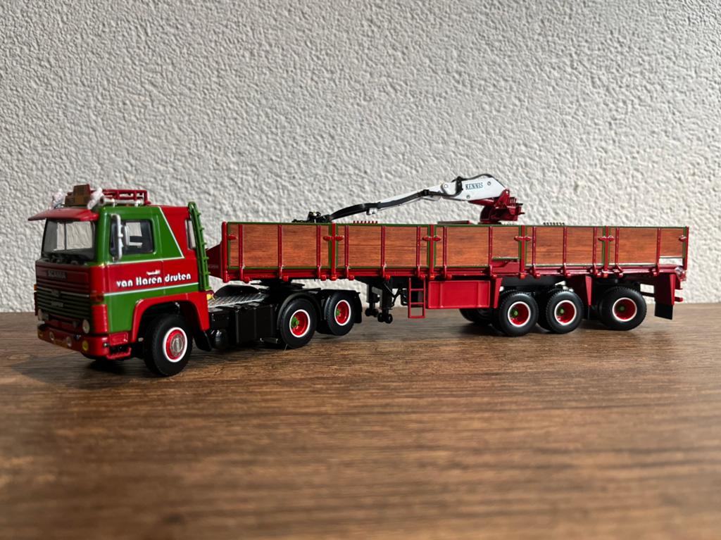 WSI classic Scania 140 met Floor steenoplegger VHB Druten, Ophalen of Verzenden, Nieuw, Bus of Vrachtwagen, Wsi