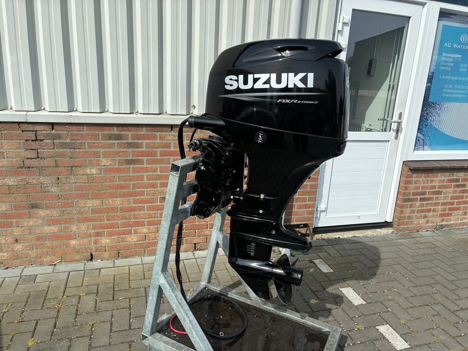 Suzuki 60 pk 4 takt EFI, Powertrim, bj 2021 , vaarklaar !, Suzuki, Viertaktmotor, Ophalen of Verzenden, Zo goed als nieuw