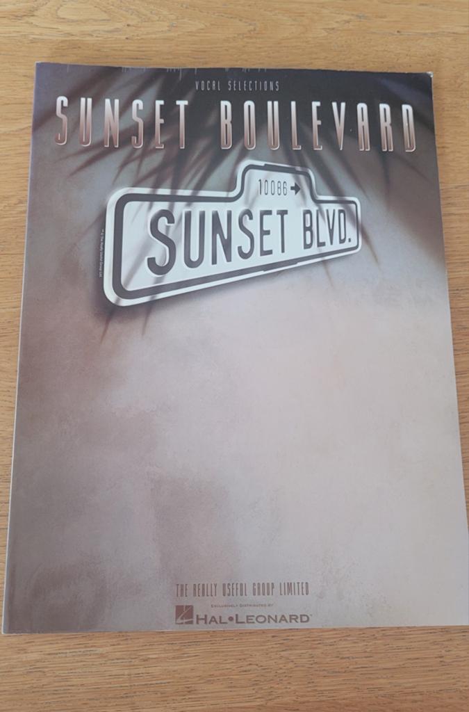 Bladmuziek Musical Sunset Boulevard, Ophalen of Verzenden, Zo goed als nieuw, Artiest of Componist, Piano