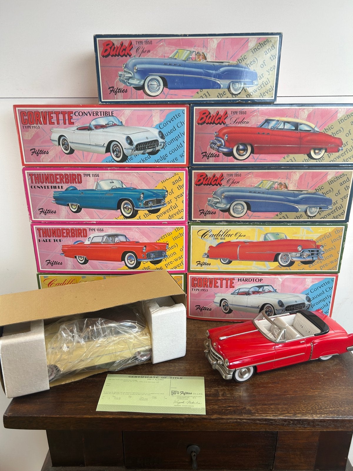 Kiyoshi Nakada Fifties Blikken Auto’s, Ophalen of Verzenden