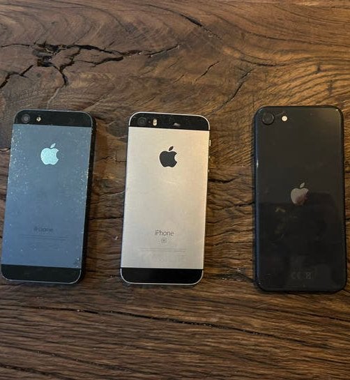 3x SE (2020) 84% / SE (2016) / 5, Ophalen of Verzenden, Zo goed als nieuw, Zwart, 64 GB