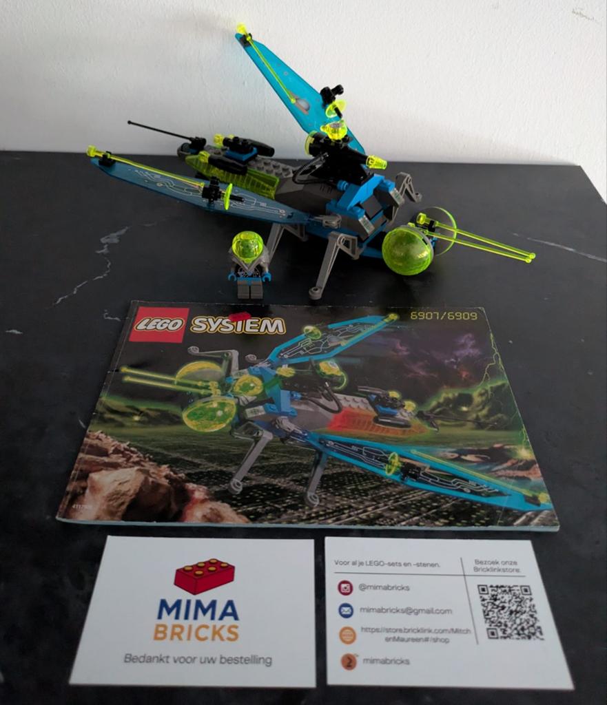 Lego System 6907/6909 Complete set met handleiding, Overige merken, Aastvej 1, 7190 Billund, Denemarken, Ophalen of Verzenden
