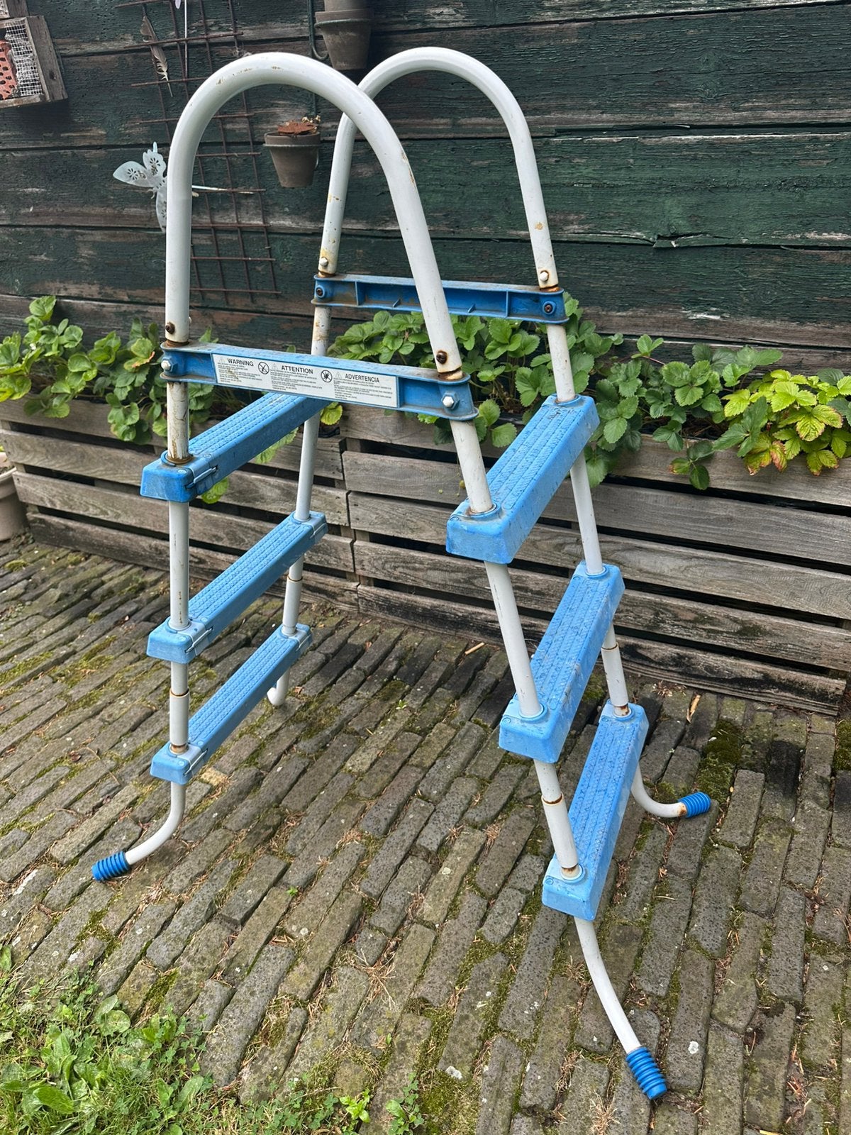 Zwembad trap, Tuin en Terras, Ophalen, Zo goed als nieuw