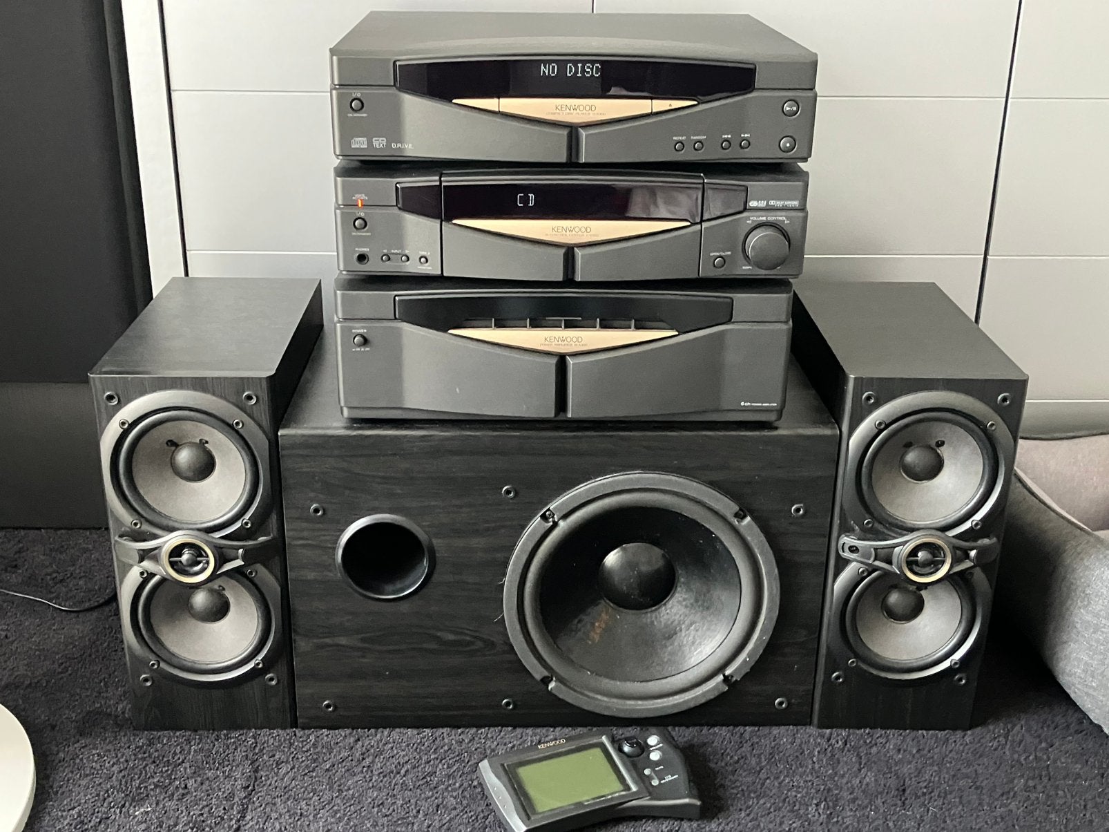 Kenwood Series 21 audio set, Losse componenten, Zo goed als nieuw, Speakers, Ophalen