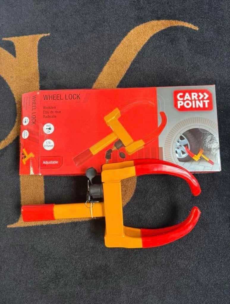 CarPoint Wielklem / Radkralle - Nieuw in doos, Auto diversen, Anti-diefstal, Ophalen of Verzenden, Nieuw