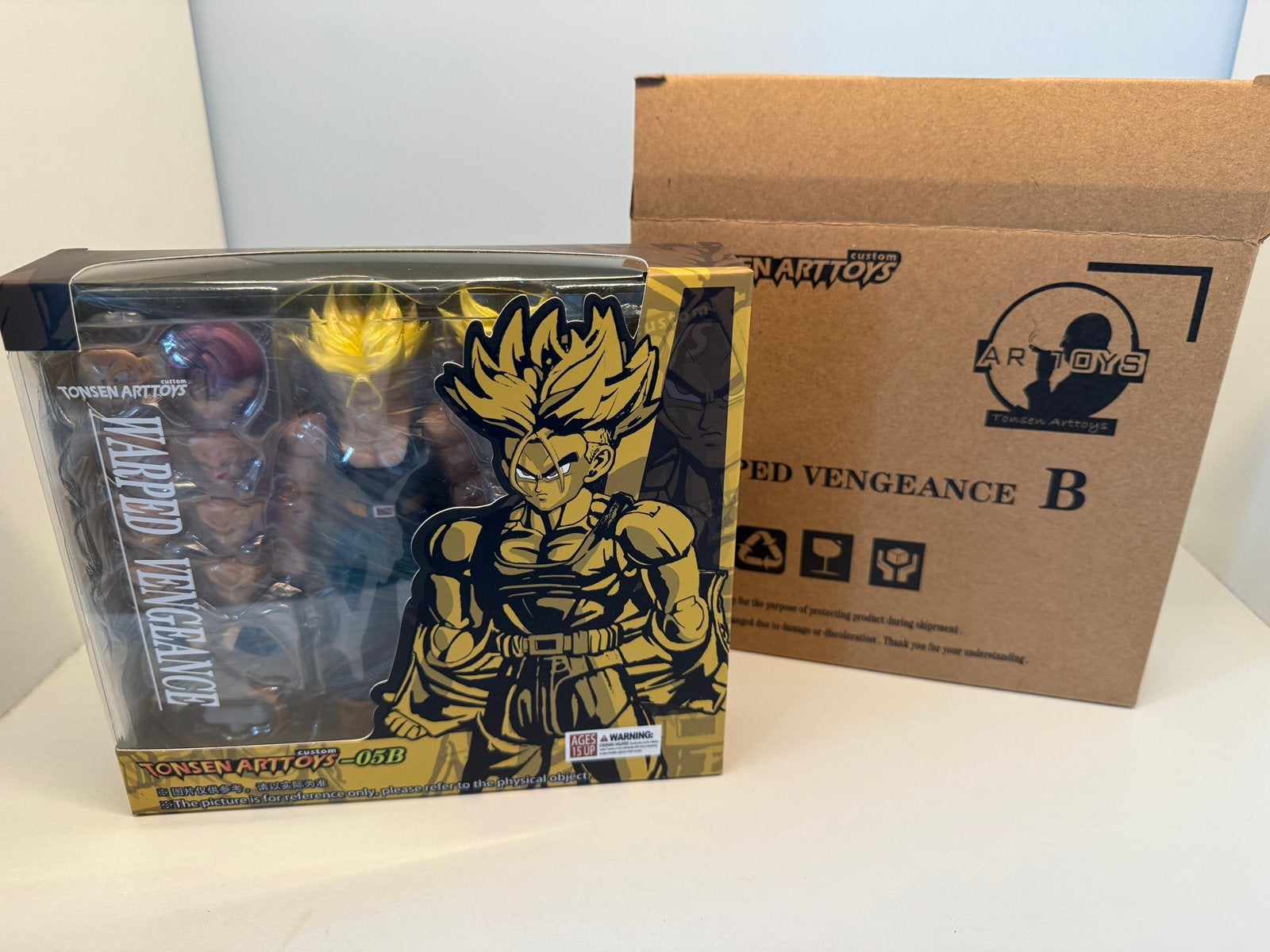 S.H. Figuarts Dragon Ball Z | Warped Vengeance 05B Trunks, Ophalen of Verzenden, Nieuw