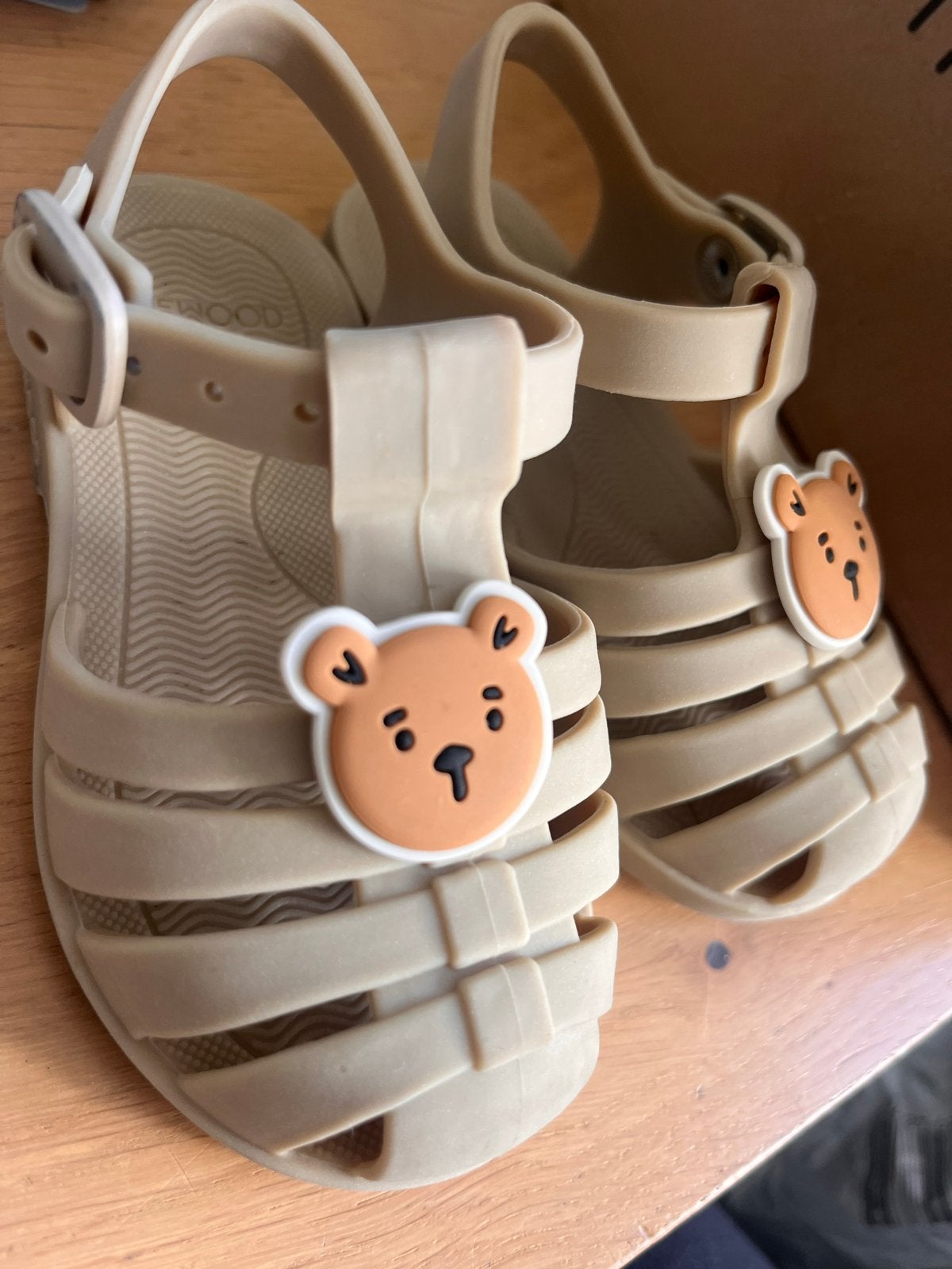 Liewood watersandalen maat 20 met beertjes, Kinderen en Baby's, Jongen of Meisje, Schoenen, Ophalen of Verzenden, Zo goed als nieuw