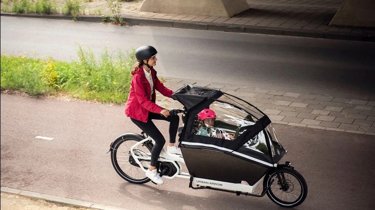 Urban Arrow raincover (de zwarte regenhoes), Ophalen of Verzenden, Gebruikt, 3 kinderen, Overige merken