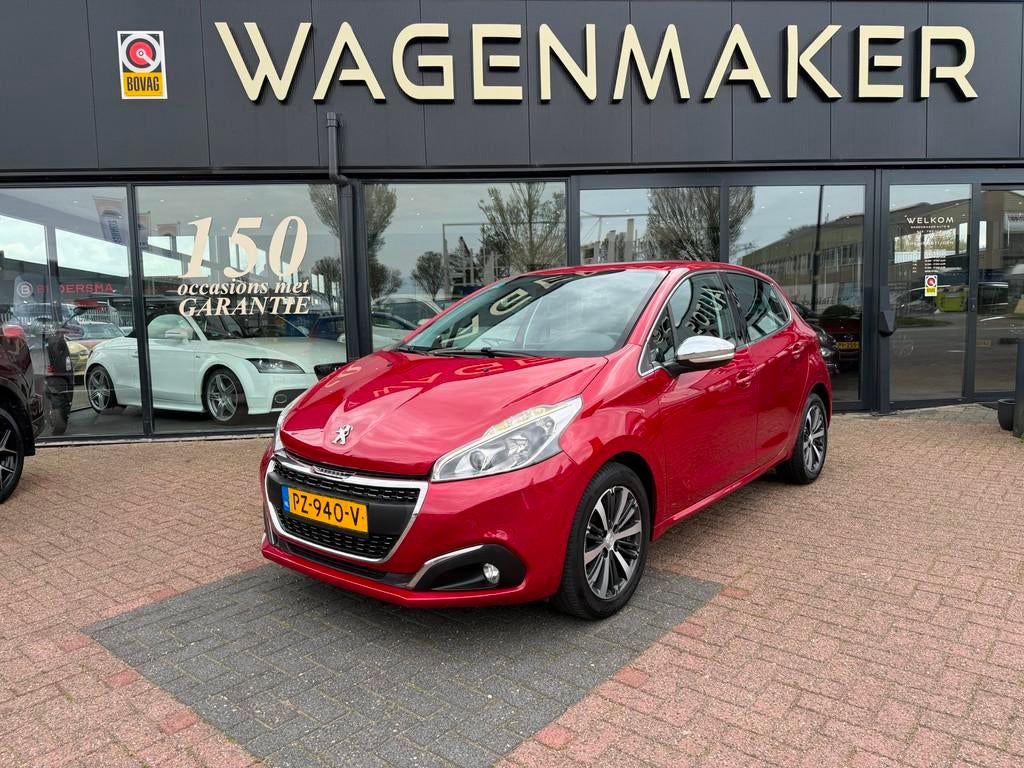 Peugeot 208 1.2 PureTech Allure AUT|Clima|Cruise|NAVI|Dealer, Stof, Gebruikt, Euro 6, 1199 cc