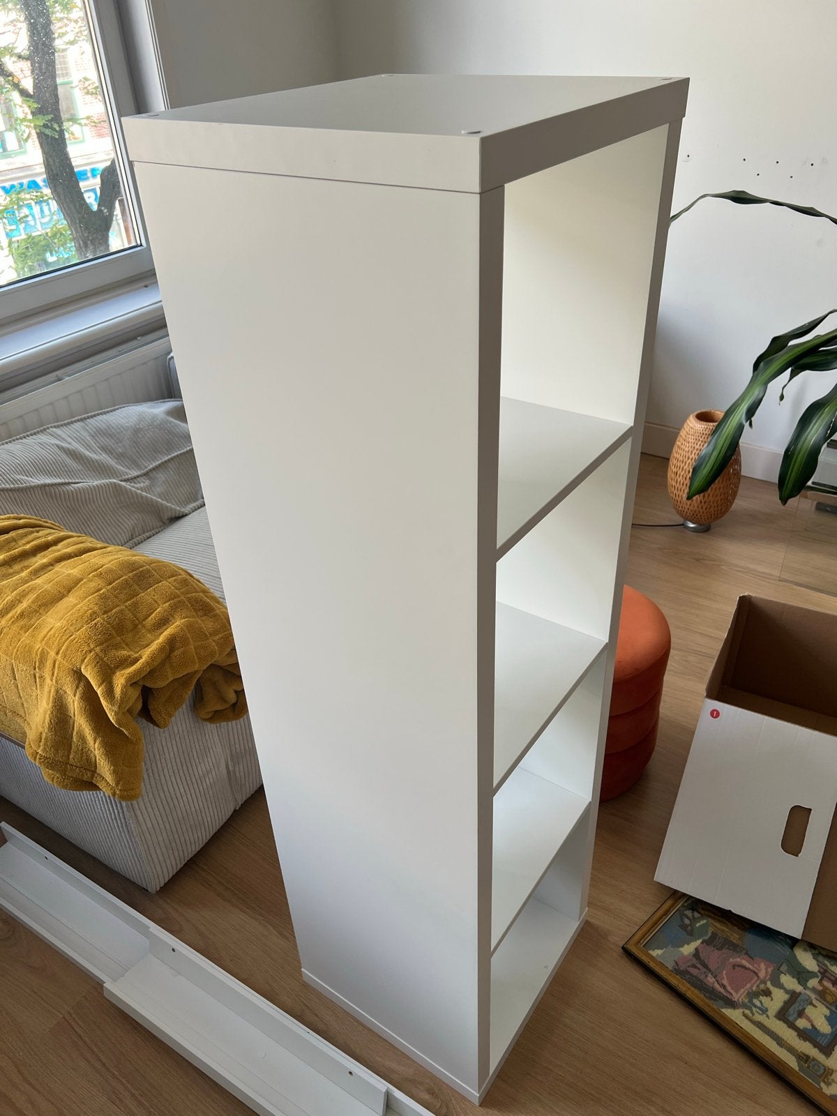 IKEA Kallax Witte Kast, Ophalen, Met plank(en), Minder dan 50 cm, Zo goed als nieuw