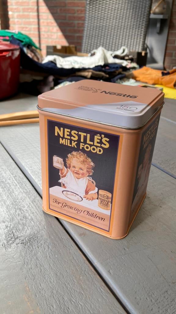 NESTLÉ’S blik, Verzamelen, Blikken, Ophalen of Verzenden, Zo goed als nieuw, Overige