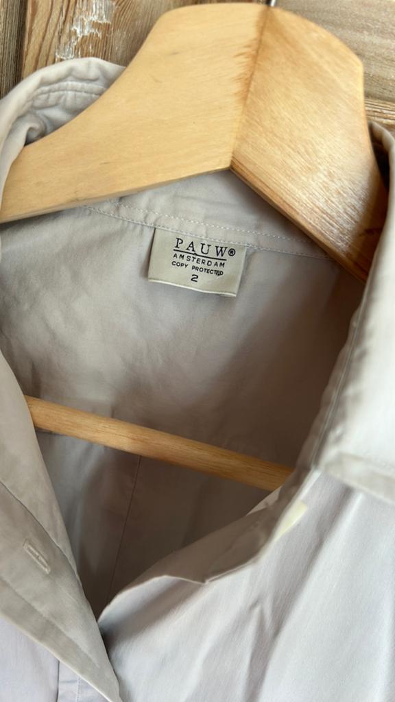 PAUW blouse beige maat 2, Kleding | Dames, Ophalen of Verzenden, Zo goed als nieuw, Maat 36 (S), Beige