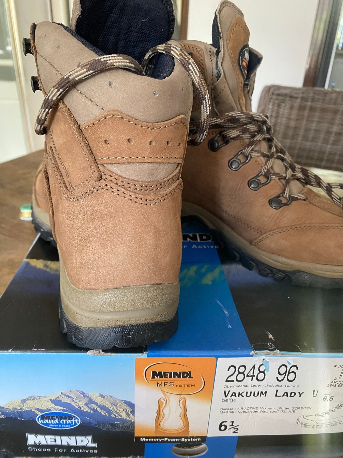 Meindl Lady Vakuum GTX wandelschoenen - Maat 6,5, Ophalen of Verzenden, Zo goed als nieuw, Schoenen