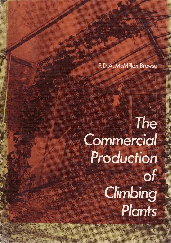 Commercial production of climbing plants, McMillan Browse, Ophalen of Verzenden, Zo goed als nieuw, Economie en Marketing