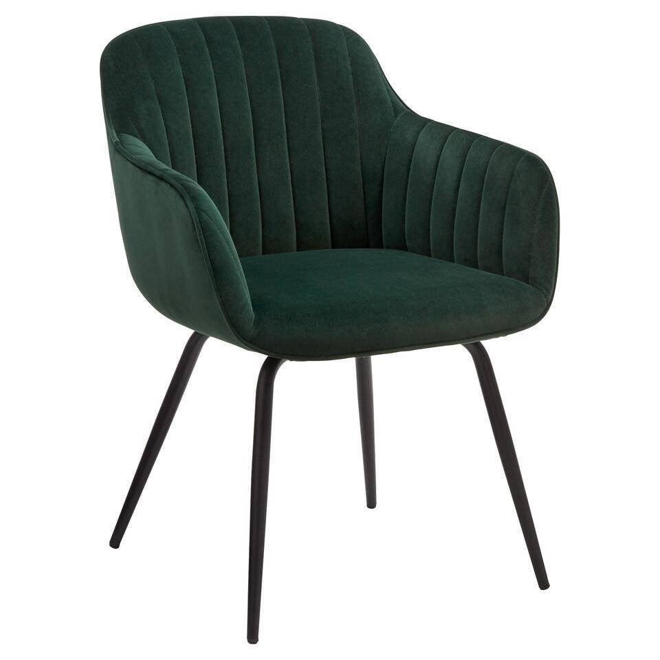 Gezocht: Como Eetkamerstoel Velvet Groen, Gebruikt, Twee, Overige kleuren, Ophalen of Verzenden