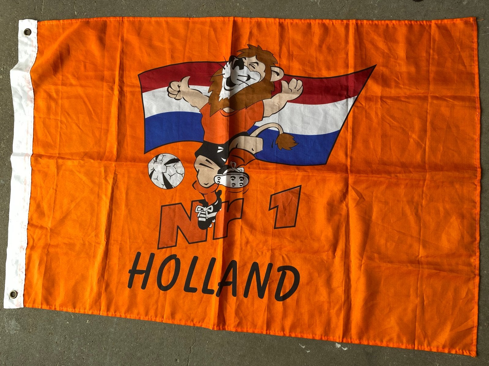 Holland vlag oranje, Ophalen of Verzenden, Zo goed als nieuw
