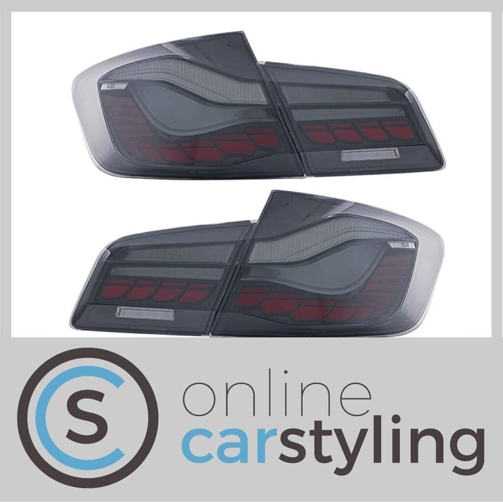 OLED Achterlichten BMW 5-Serie F10 Zwart Smoke Dynamic LED, Auto-onderdelen, Verlichting, -, -, Nieuw, Ophalen of Verzenden