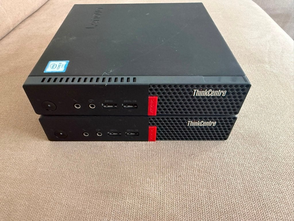 Homelab Dell OptiPlex 3080 Micro+2x Lenovo ThinkCentre M710q, Ophalen, Zo goed als nieuw, SSD, Zelfbouw / Custom build