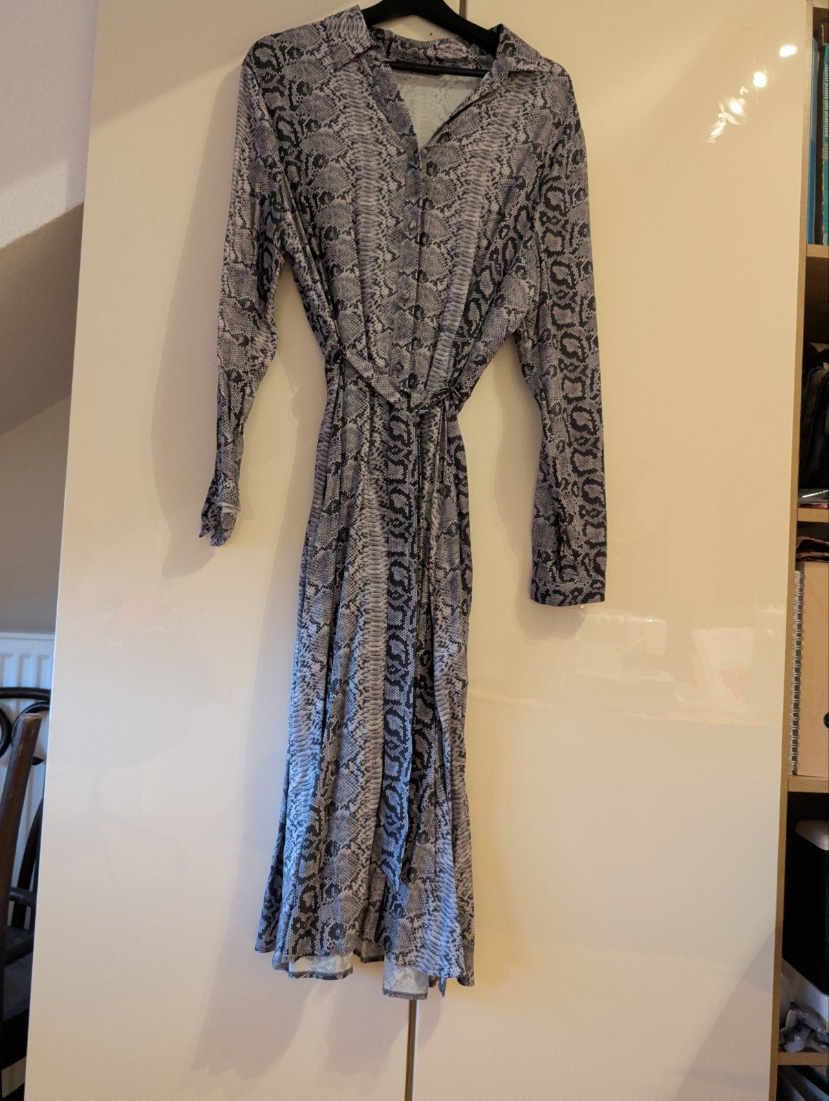 Supertrash lange blousejurk met slangenprint - Maat XL, Supertrash, Meerkleurig, Maat 46/48 (XL) of groter, Nieuw