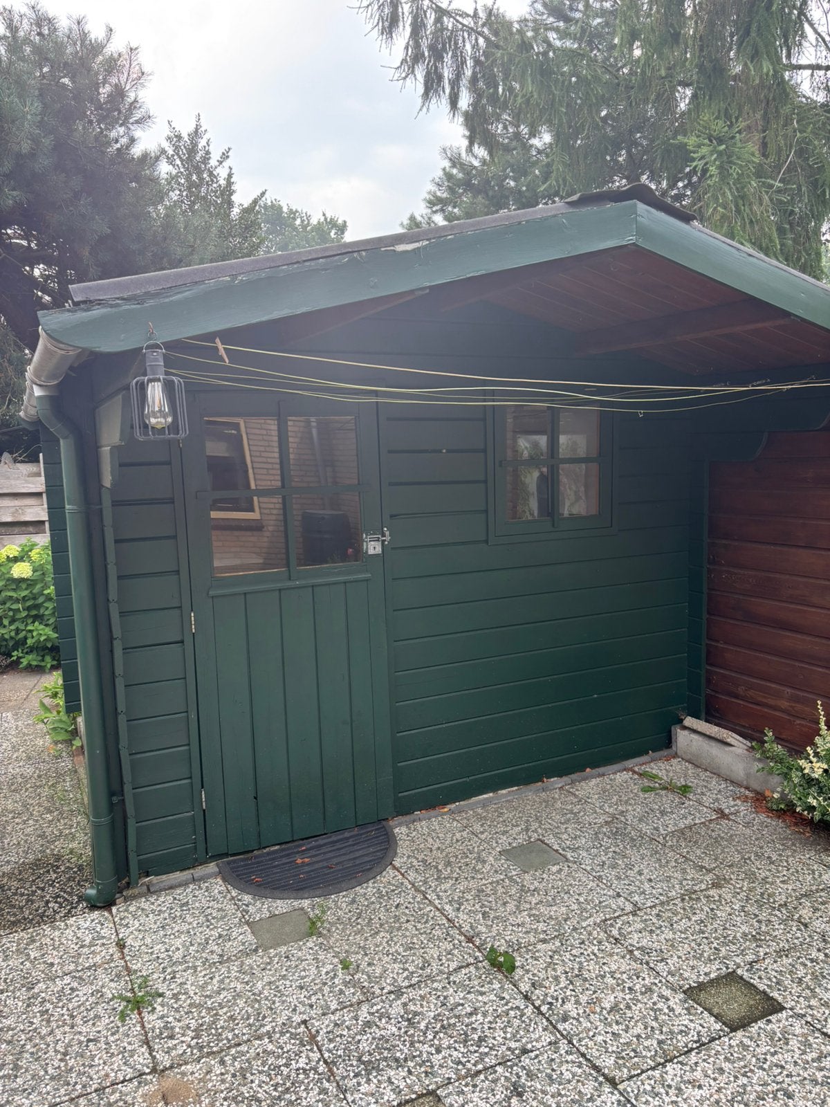 Blokhut, Tuin en Terras, Tuinhuizen, Ophalen, Zo goed als nieuw, 250 tot 500 cm, Blokhut
