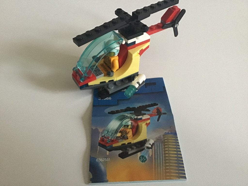 Lego 30566, Fire Helicopter. € 5,00, Lego, Ophalen of Verzenden, Zo goed als nieuw, LEGOLAND