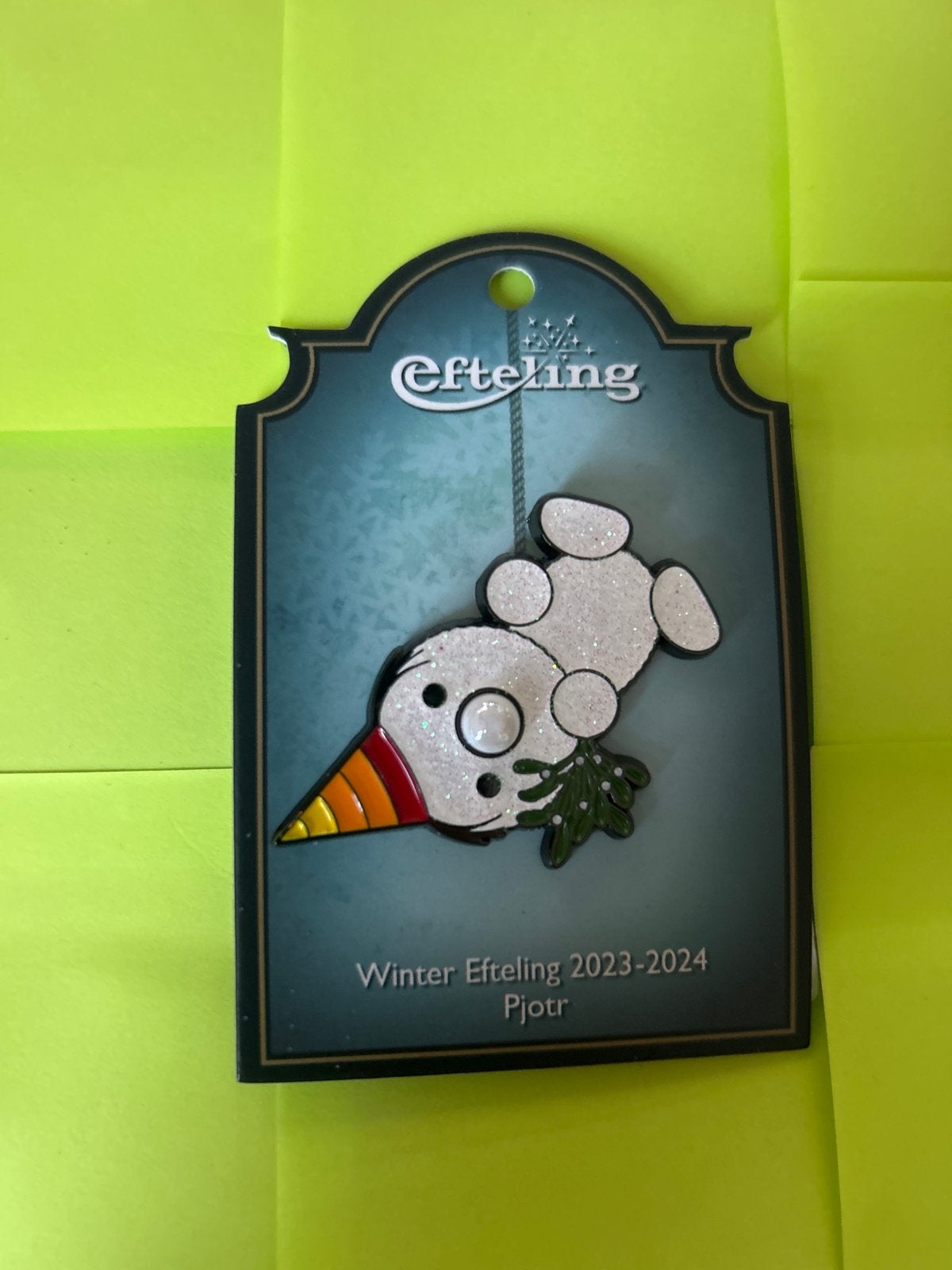 Efteling Winter Efteling 2023-2024 Pjotr Pin, Ophalen of Verzenden, Nieuw, Button of Speldje