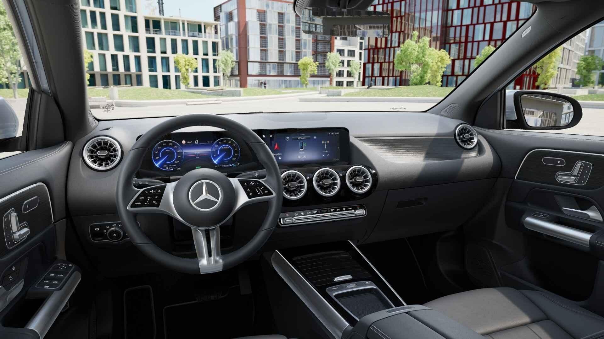 Mercedes-Benz EQA 250+ Business Solution Luxury 71 kWh | Pan, 550 km, Zwart, 445 min, Nieuw