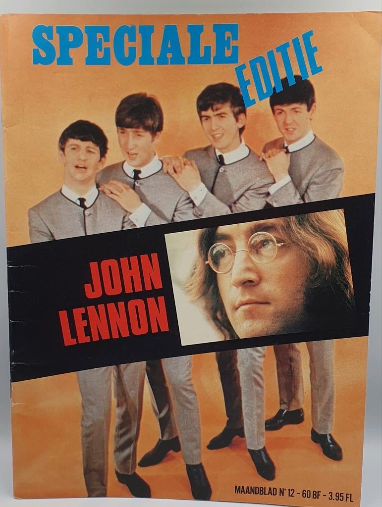 Speciale Editie John Lennon - The Beatles Maandblad, Ophalen of Verzenden, Gelezen, Artiest, Onbekend