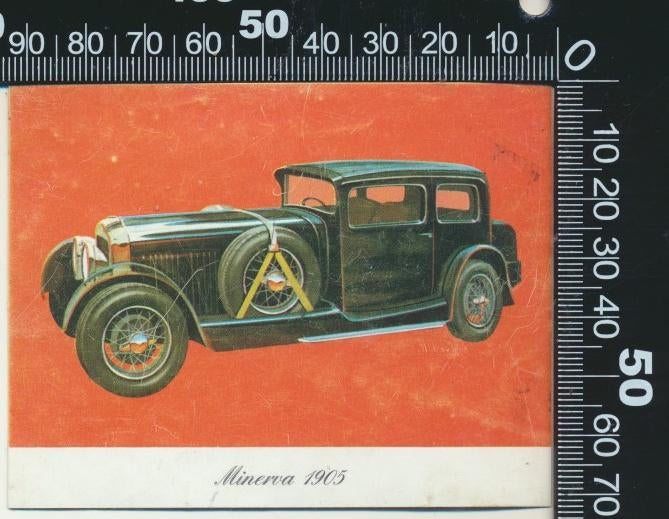 Sticker: Minerva 1905, Ophalen of Verzenden, Zo goed als nieuw, Auto of Motor
