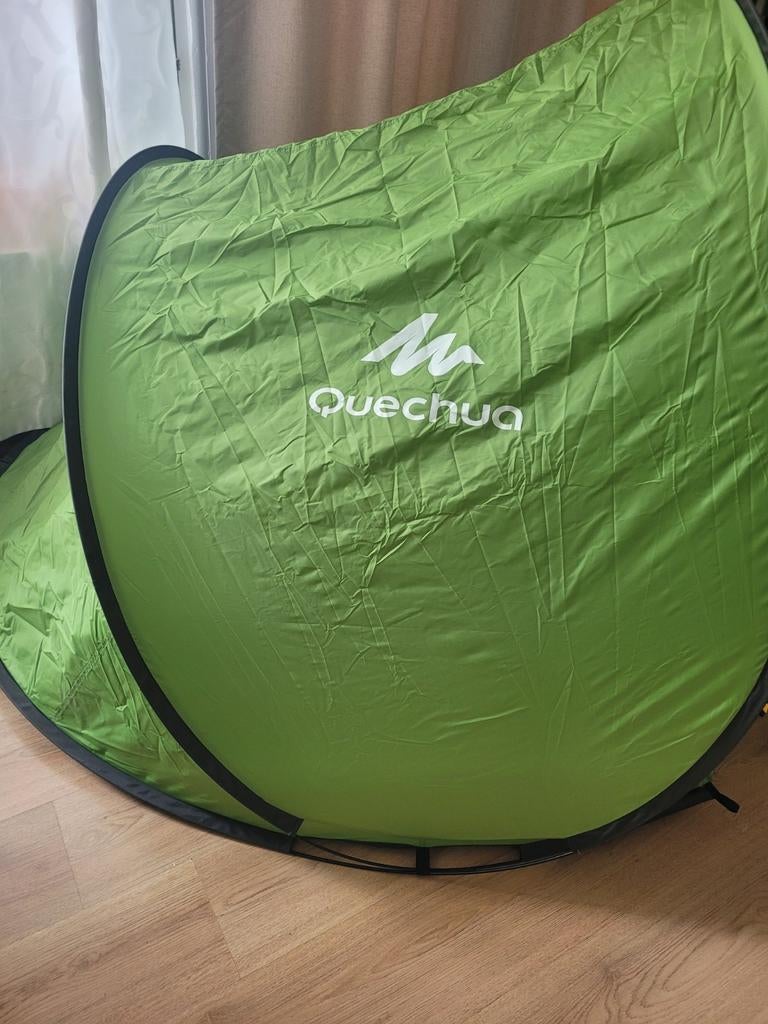 ≥ Quechua 2 Seconds XL 0 Strandtent - Groen, Snel Opzetbaar