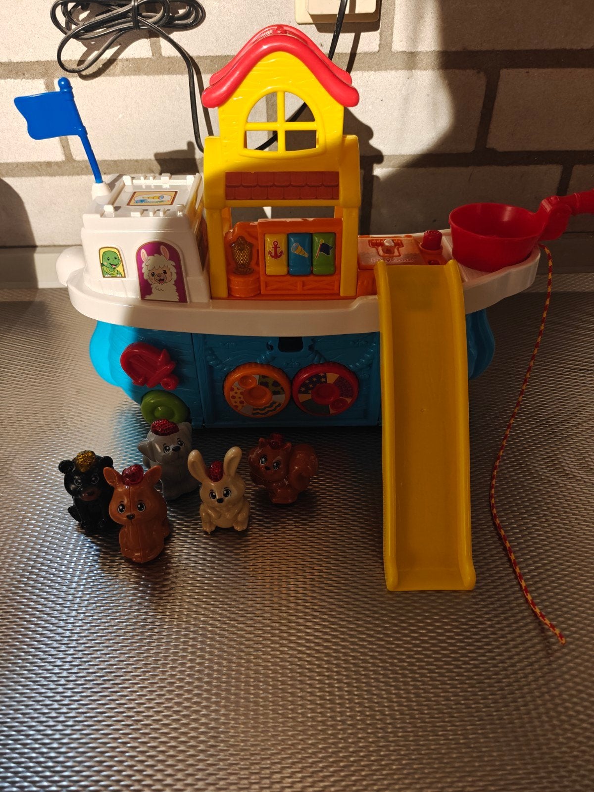 VTech Zoef Zoef Dieren Boot met Dierenfiguren, Ophalen, Gebruikt, Overige typen, Met licht