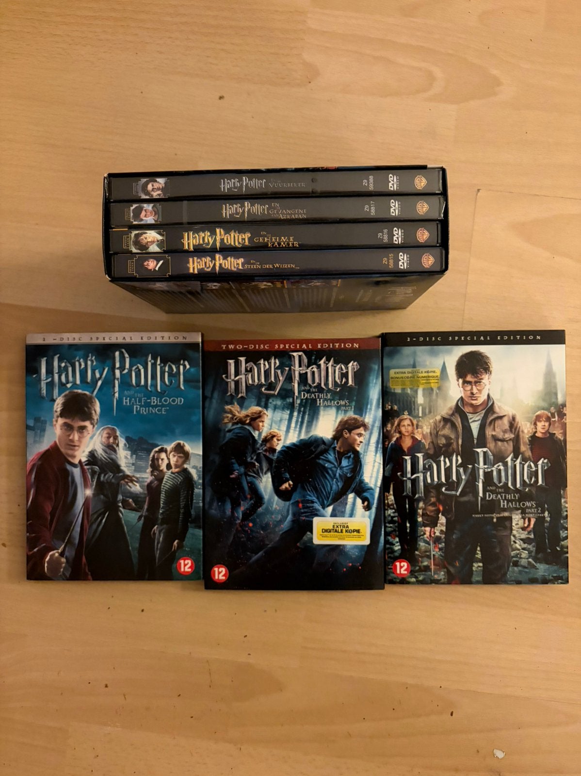 Harry Potter box 7 van de 8 titels, Ophalen of Verzenden, Zo goed als nieuw