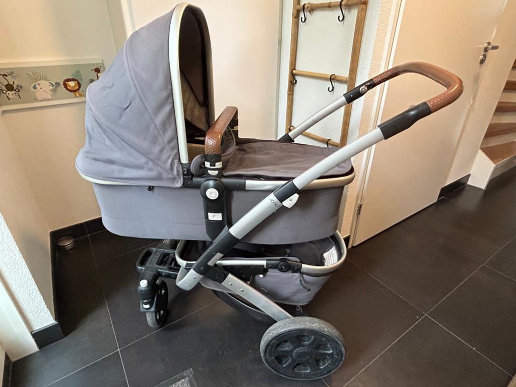 JoolZ Geo 2 kinderwagen met veel accessoires, Gebruikt, Verstelbare duwstang, Ophalen, Kinderwagen