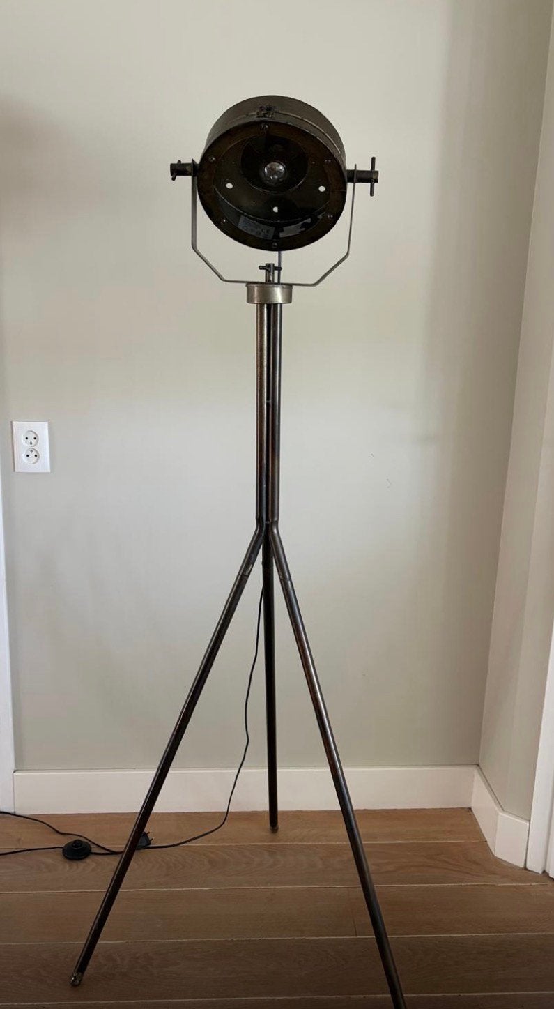 Vloerlamp, Ophalen, Zo goed als nieuw, Metaal, 150 tot 200 cm