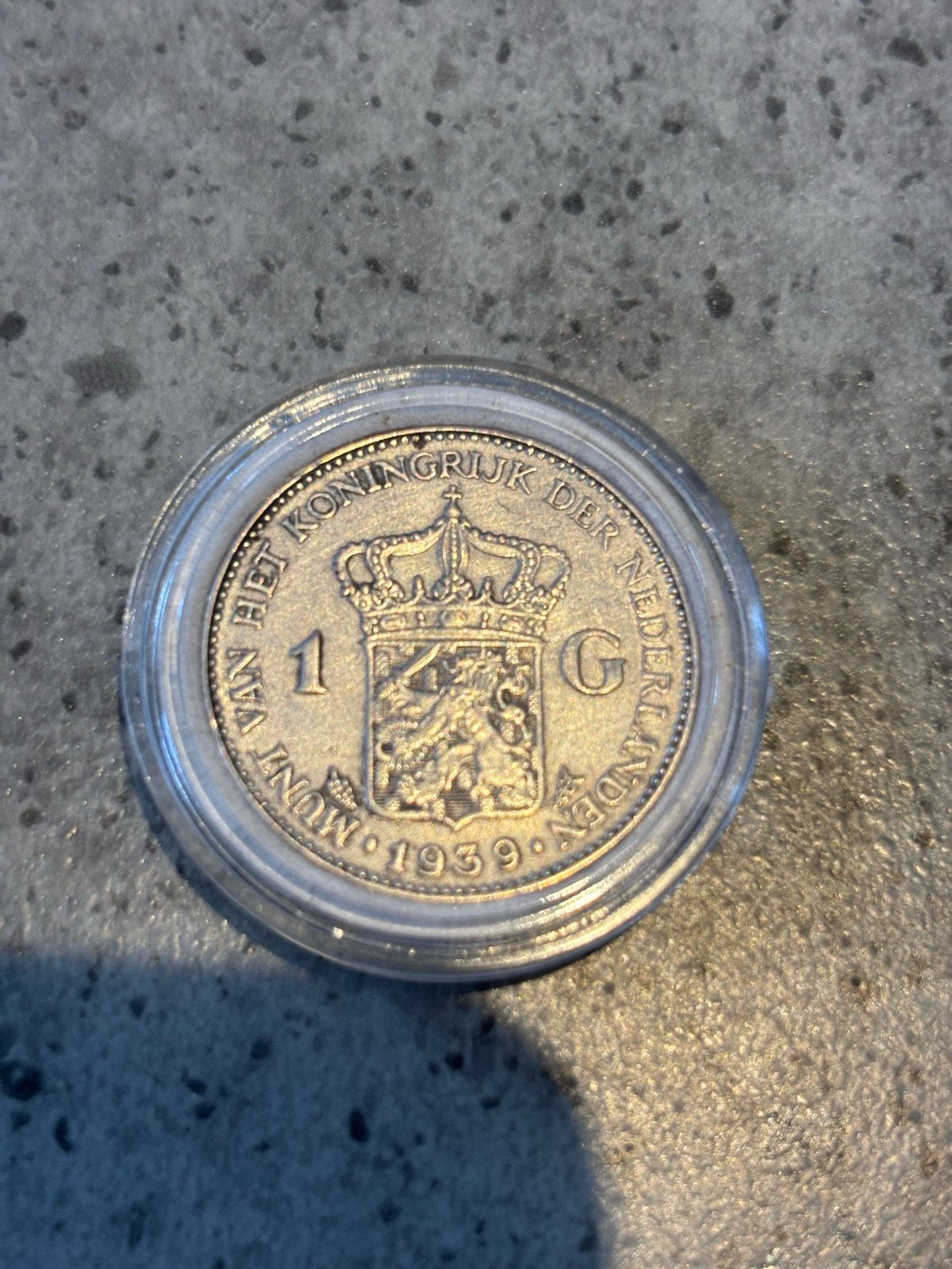 Zilveren 1 Gulden Munt Koningin Wilhelmina 1939, Postzegels en Munten, Munten | Nederland, 1 gulden, Verzenden, Zilver, Koningin Wilhelmina