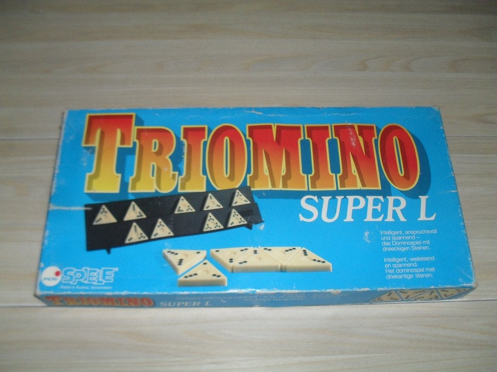 Triomino super L, Een of twee spelers, Ophalen, Gebruikt