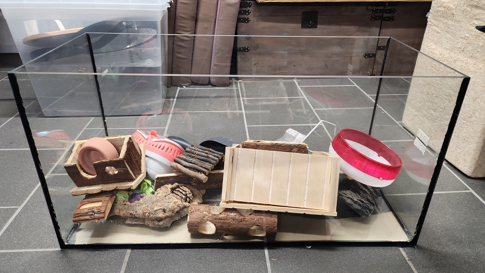 Terrarium te koop, Ophalen, Gebruikt