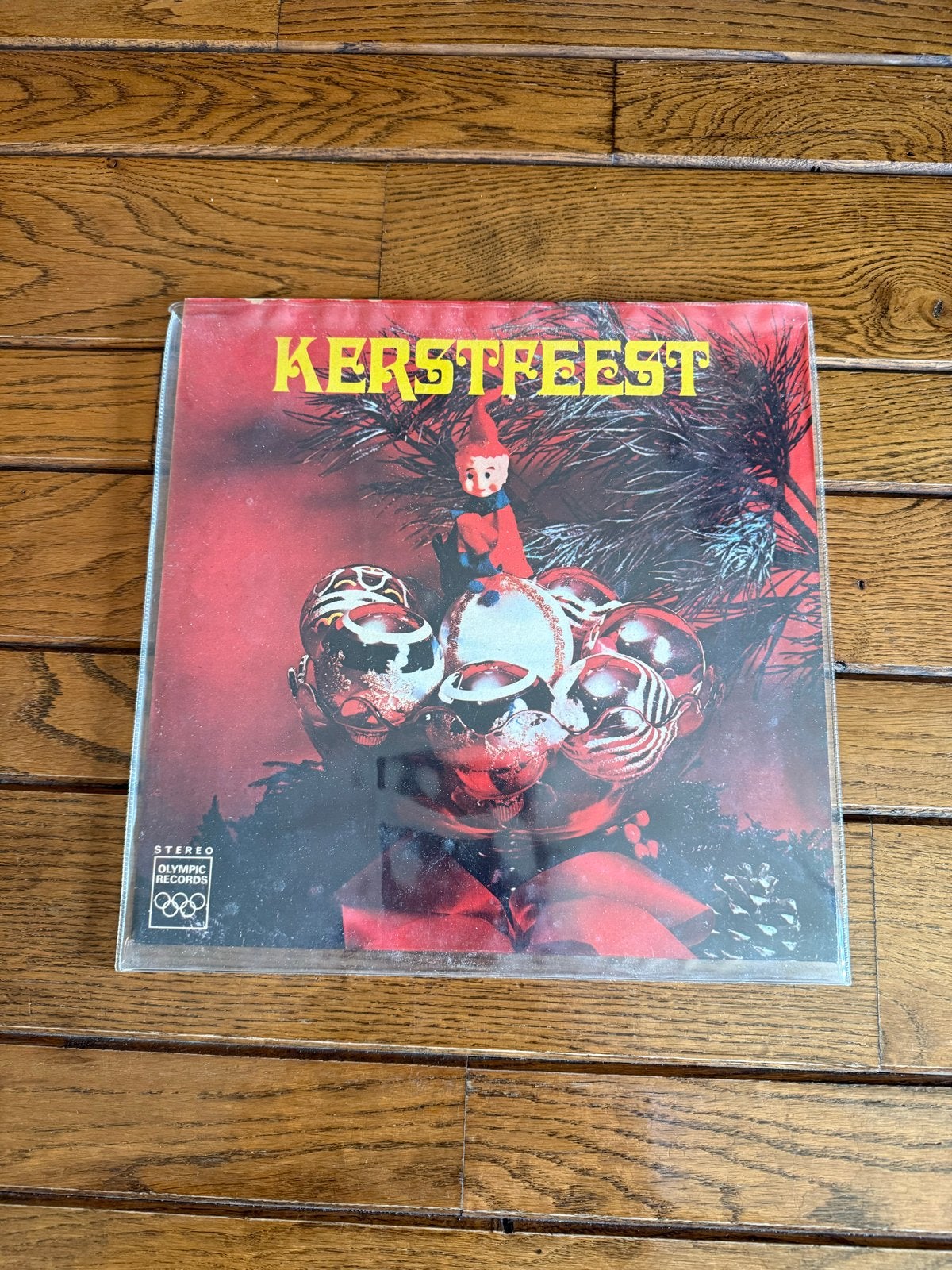 Kerstfeest LP - Johnny James and his Happy Sound, Ophalen, Gebruikt, Kerst, Album