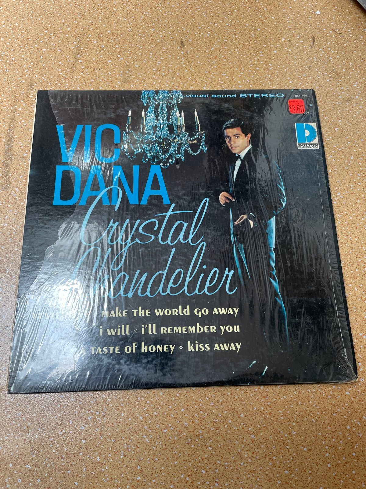 Vic Dana - Crystal Chandelier LP (Dolton Records), LP, Gebruikt, Pop, Ophalen of Verzenden